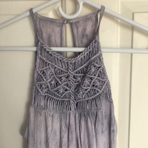 American Eagle crochet top.NWOT